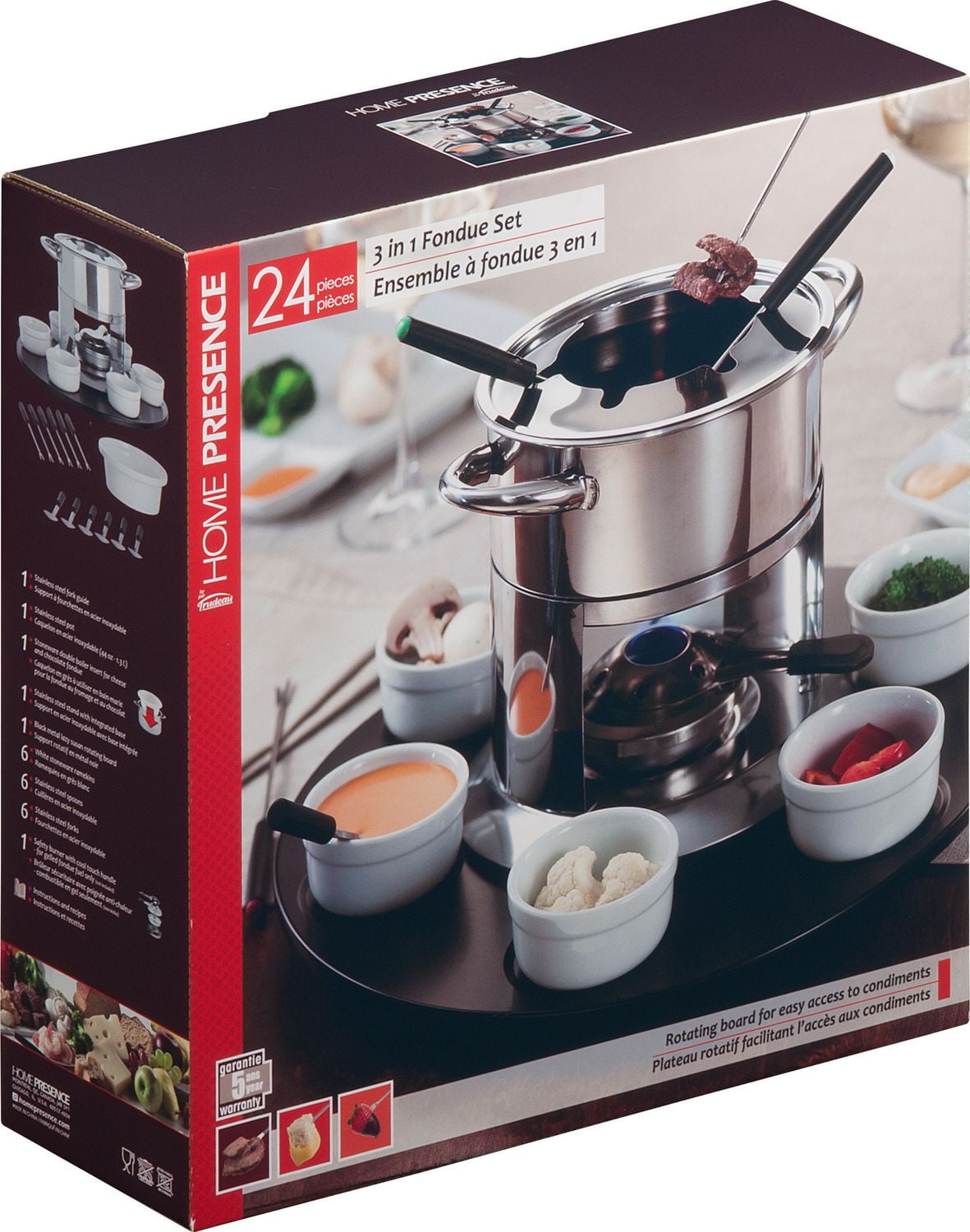 Trudeau Maison Nouba 23-Piece Fondue Set | Walmart Canada